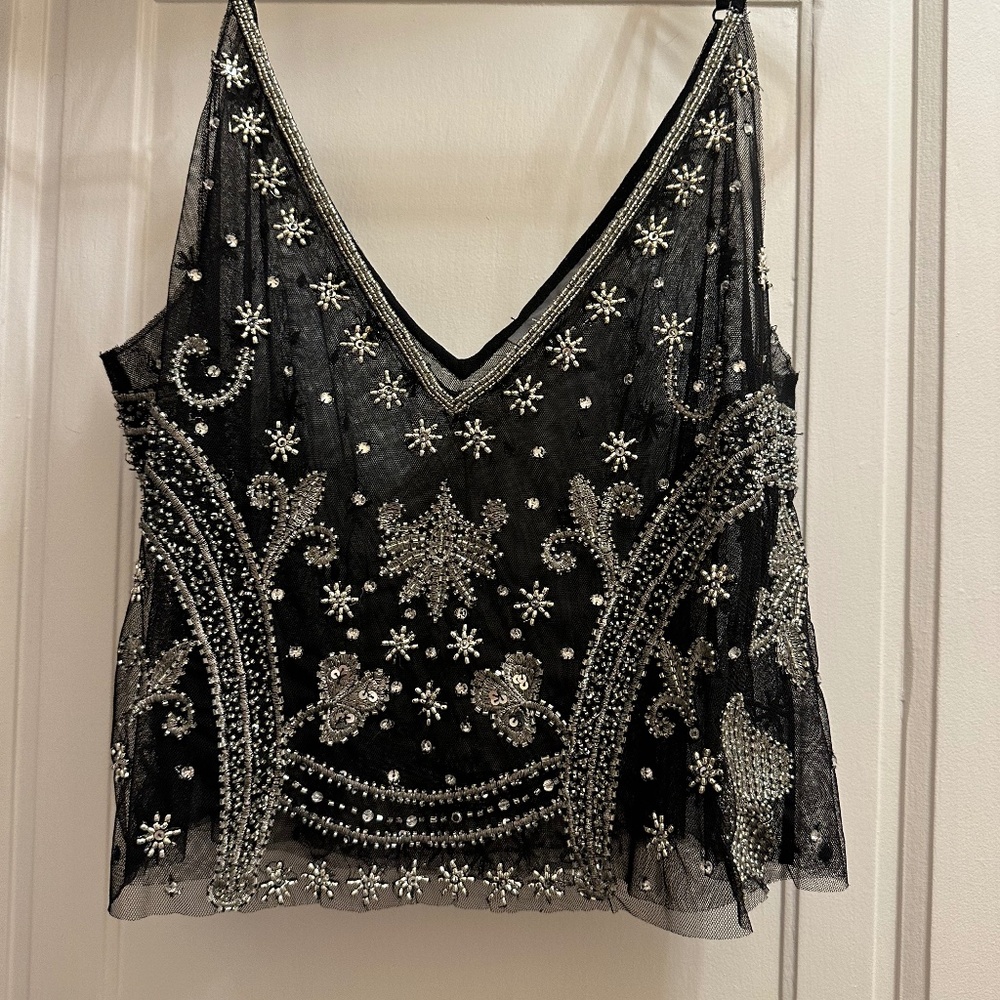 Anthropologie Embellished Cami
